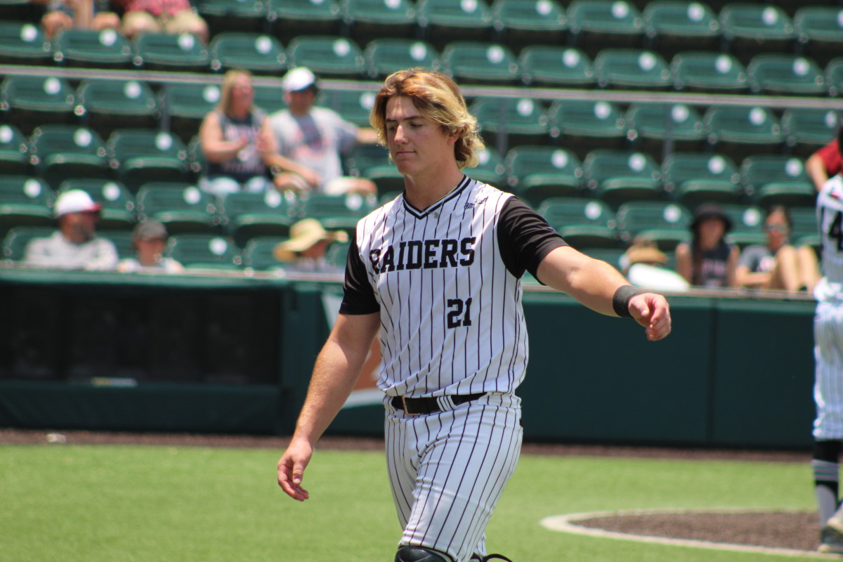 Texarkana Liberty-Eylau Canyon Randall 4A UIL state semifinals Texas baseball playoffs 060723 Andrew McCulloch 202